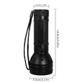 thumbnail image 2 of 51 LED Lamp Beads UV Flashlight Currency Detector Lamp Ultraviolet Pet Urine Detector Counterfeit Detector Lamp, 2 of 10