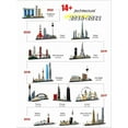 thumbnail image 2 of LEGP 2016-2025 Architecture Skylines Collectible Series Of Building Blocks Kit, Collectible Architecture Model Set For Adults, 2 of 9