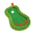 thumbnail image 2 of jinwen Floating Green for Pool Golf Turf Mat Set Floating Chipping Green Indoor/Outdoor Red, 2 of 9