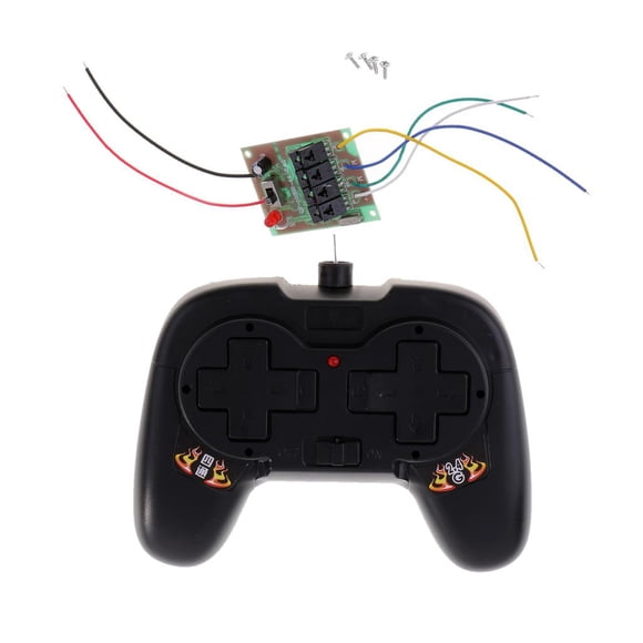 Receptor de control remoto 2.4G Sunnimix para cabritos rc coche negro