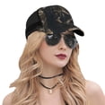 thumbnail image 5 of Zufioo Medieval Knight And Dragon Print Mesh Baseball Cap, Adjustable Sport Travel Hat Accessory for Men and Women, 5 of 7