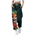 thumbnail image 1 of WEAIXIMIUNG Pantalons de Survêtement pour Femmes Pack Pantalons de Pâques pour Femmes, 1 of 4