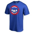 thumbnail image 2 of Men's Royal Chicago Cubs Team Cooperstown Collection Wahconah T-Shirt, 2 of 3