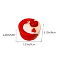 thumbnail image 3 of HongHeng Valentine's Day Red Cake Aromatherapy Candles Warm Heart Birthday Gift Holiday Gift Girlfriend Peach Heart Romantic Gift, 3 of 6