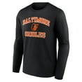 thumbnail image 2 of Men's Black Baltimore Orioles Team Heart & Soul Long Sleeve T-Shirt, 2 of 3