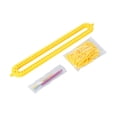 thumbnail image 3 of veasfak Knitting Loom Crochet Loom Craft Tool Kit Knitter Weaving Tools Sewing Tools for Yellow, 3 of 9