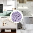 thumbnail image 7 of MEETSWEET Soft Absorption Chenille Bath and Hand Towels, 2 Pieces (Purple), 7 of 7