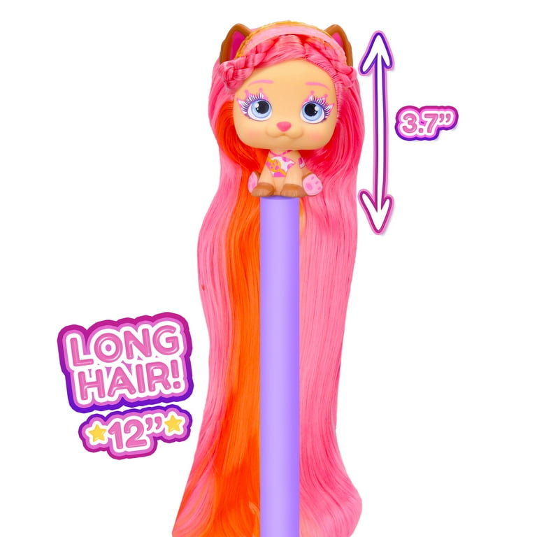 えみさん専用 VIP pets VIP Pets Bow Power Shiara Toy Surprise, 1 Doll with Hair