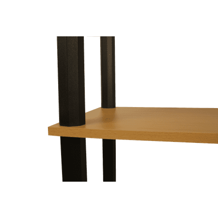 Open 5 - Shelf Standard Bookcase, Multiple Finishes