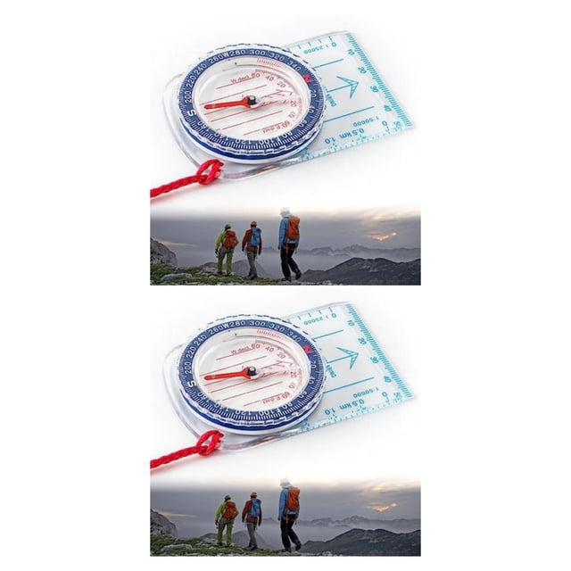 tamizeot Accurate And Durable Portable Survival Compass For Outdoor Exploration Portable Survival Compasses 2Set