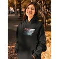 thumbnail image 2 of Warm Spring Afternoon Hoodie Womens -Smartprints Designs, Female Casual Fit, 2 of 4