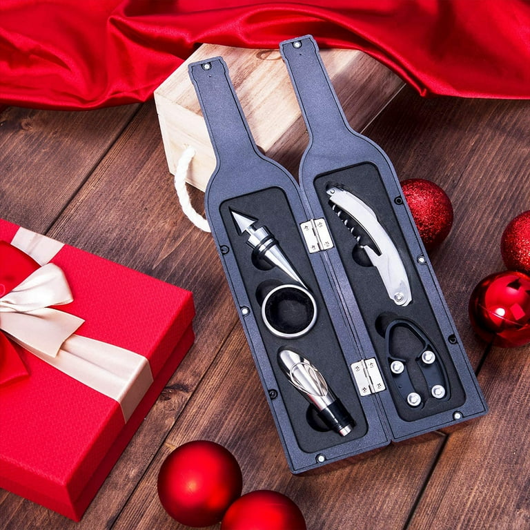 5 Style Chose Deluxe Wine Bottle Cutter Kit Opener Set Corkscrew  Accessories Kits Wines Stopper Drip Ring Foil Cutter Pourer Ovelty Bottle  Cutter Kit Shaped Gift From Topshenzhen, $7.63