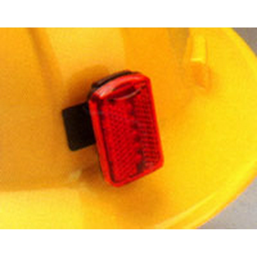 Hard Hat Safety Light Red