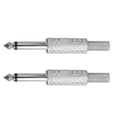 thumbnail image 3 of Guitar Speaker Plug,2Pcs Audio Adapter Male Audio Adapter Male Coupler Guitar Speaker Straight Jack Precision Engineered, 3 of 14