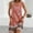 Red, variant on LOVZFMLL Dresses Women Ladies Summer Casual Fashion Round Neck Printed Sleeveless Ring Dress