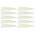 thumbnail image 1 of Señuelos De Pesca De Calamar, Kit De Cebos Blandos Con Falda De Calamar Artificial Luminosa, Material De PVC Suave, Reutilizable Para Agua Dulce, 10 Uds., 1 of 7