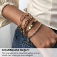 thumbnail image 3 of Yuarrent Color Stud Pendiente Simple Geométrico Camber Círculo Nudo Cara Mate Irregular Elipse Mujeres Chica Joyería Regalo del Día de San Artesanía, 3 of 6