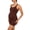 Coffee, variant on Women's Maternity Yoga Jumpsuit, Breathable & Comfortable Spring & Summer Wear Elastic Fabric Casual Jumpsuit Black L