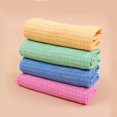thumbnail image 4 of JingChun 4 Packs Kitchen Dishcloths 11x15 Inches Cotton Kitchen Dish Cloths for Washing Dishes Scrubbing Wash Cloths Dish Towels Sets, 4 of 9