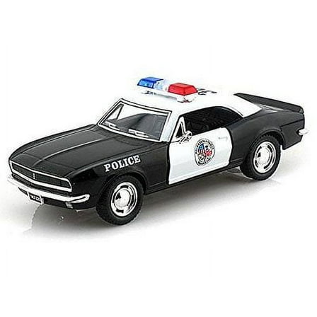 5" Kinsmart 1967 Chevrolet Camaro Z/28 Police Car Diecast Model 1:37 Chevy