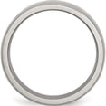 thumbnail image 2 of Stainless Steel Polished 6mm Beveled Edge Band (Size 10.5) Made In China sr12-10.5, 2 of 5