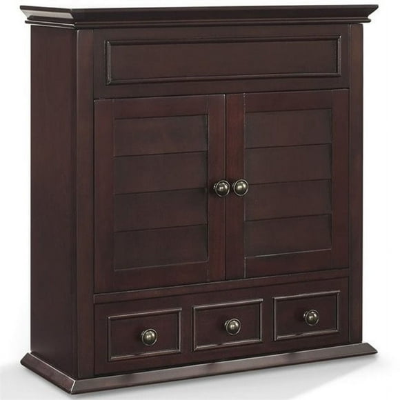 Crosley Lydia Medicine Cabinet in Espresso