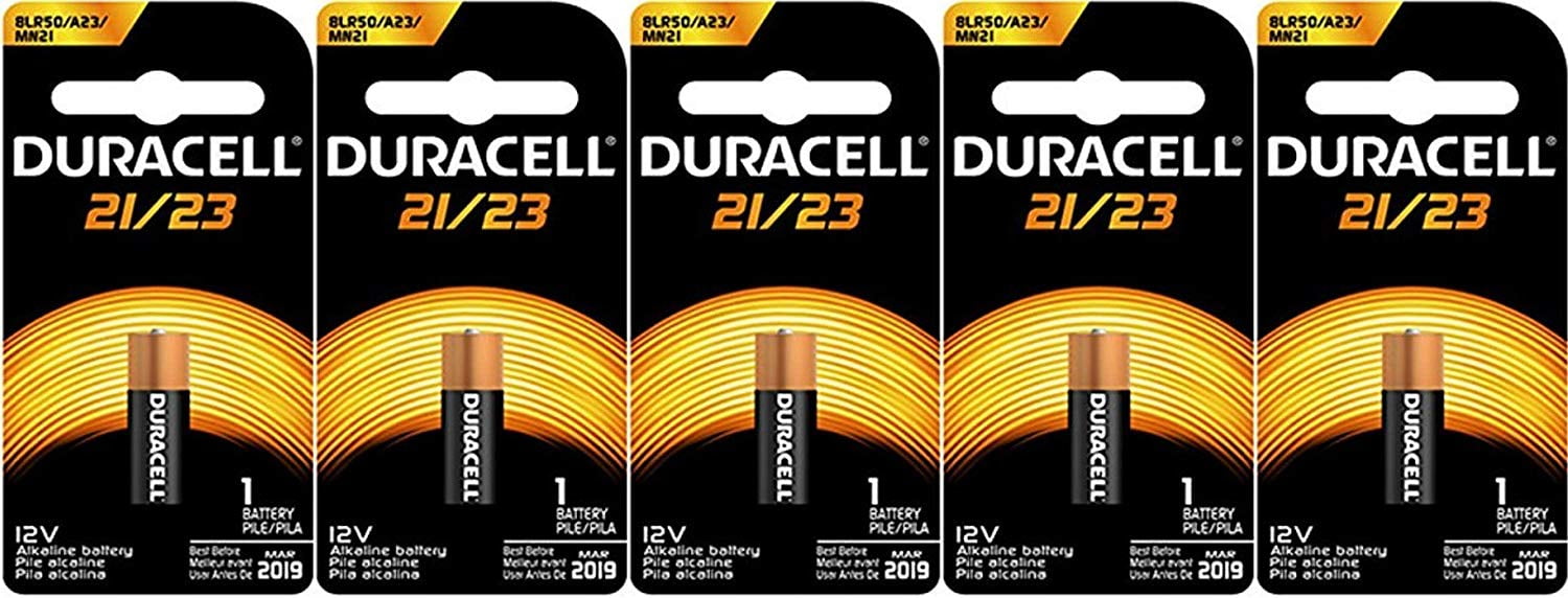 Duracell Battery Alkaline Size 12V (Set of 5)
