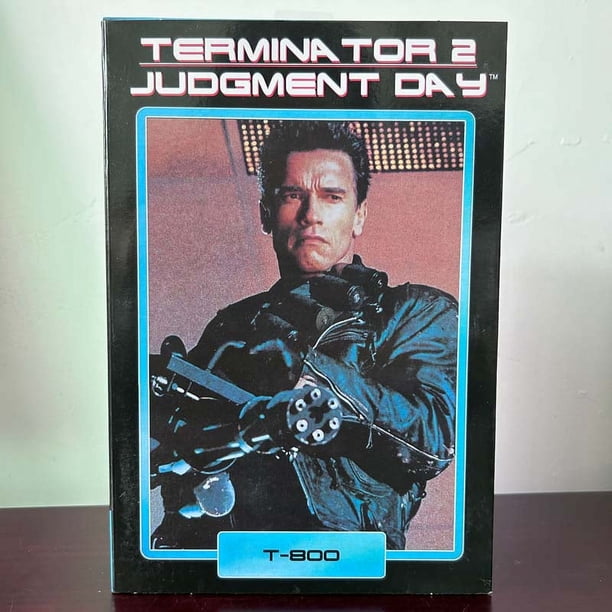 NECA Terminator 2 Día del Juicio T-800 Sarah Connor Arnold Schwarzenegger MODELO DE figura de acción juguetes colección regalo de cumpleaños