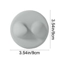 thumbnail image 3 of VAIFTILNO 3 in 1 Food Grade Silicone Pet Can Lid, 3.54x3.54x1.38in, Keeps Pet Food Fresh Airtight and Moistureproof, Suitable for Both Cats and Dogs, Reusable Can Cover, 3 of 8