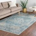 thumbnail image 2 of Traditional Haifa Collection Area Rug Blue - 7'10"x10'2" Oval, 2 of 5