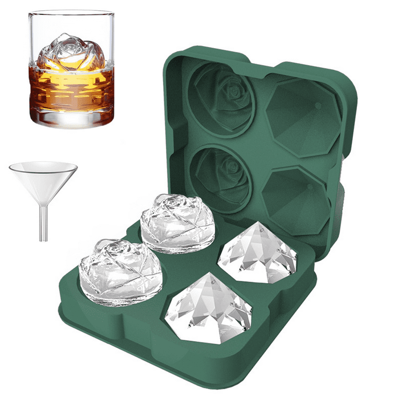 diamond ice cube tray reusable ice