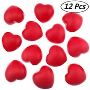 Akusety 12 Bulk 2875X3 Red Heart Stress Balls Ideal For Valentines Day Or Heart Health