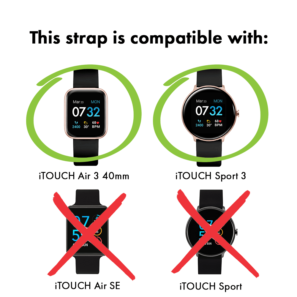 Itouch air smartwatch compatibility sale