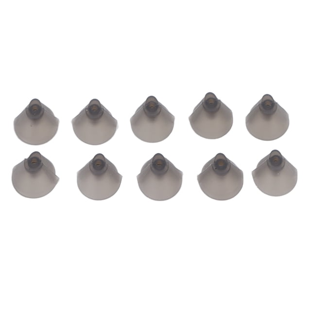 Tapones para los oídos para audífonos, 10 unidades de almohadillas para los oídos de repuesto para audífonos, domos para audífonos, funcionamiento suave