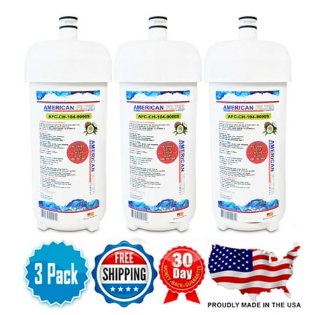 

AFC Brand Water Filters Model # AFC-CH-104-9000S Compatible with Heritage® TMP5581708 - 3 Filters - Made in U.S.A.