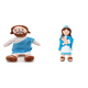 thumbnail image 1 of Muñeco Peluche Jesús Animal Juguete Regalo Religioso para () Azul, 1 of 9
