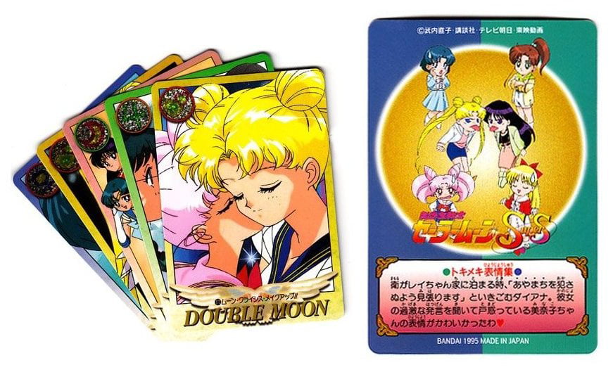 Sailor Moon Trading Collection 5th Annivesary Pull Pack of 45 Cards 1996 