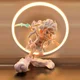 thumbnail image 3 of Nueva estatua decorativa de 16 cm de One Piece hecha a mano SD Nika Luffy Gear 5 Network Red Fruit Awakening, modelo de caja de juguetes, regalos al por mayor, 3 of 4