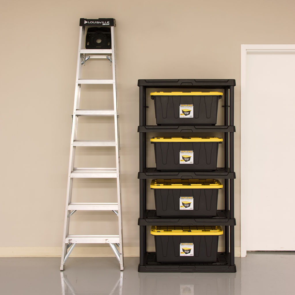 Hart 5-Tier Ventilated Plastic Shelving Unit, 72" H photo 5