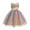 Rose Gold, variant on Odeerbi 2025 Toddler Girls Color Net Yarn Bowknot Birthday Party Flowers Gown Kids Dresses
