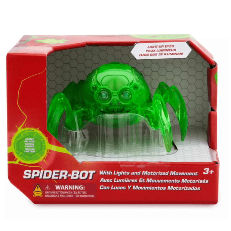 Disney Parks Marvel Green Mini Spider-Bot D23 Ultimate Fan Event