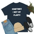thumbnail image 3 of Sometimes I Wet My Plants Funny Plant Dad Gift Graphic T-shirt, 3 of 9