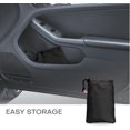 thumbnail image 4 of Funda Universal impermeable portátil para asiento de coche, funda protectora de nivel IV disponible, funda para cojín de asiento delantero de coche, 1 pieza en negro TUNC Sencillez, 4 of 5