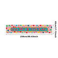 thumbnail image 3 of Colorful Balloon Patterned Happy Birthday Banner Backdrop Party Decorations for Birthday Parties Photography Props Family Celebrations Photo Booth Decors, 3 of 4