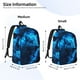 thumbnail image 2 of Disketp Wolf Mochila de Lona Estampada, Mochila Escolar de Viaje Ligera para Estudiantes y Portátil-Small, 2 of 5