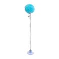 thumbnail image 2 of NIBOLOG Spring-type Cat Teaser with Plush Ball Suction Cup Bottom Wand Toy Cat Stick with Bell Head Entertainments for Indoor Cats, 2 of 8