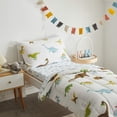 thumbnail image 3 of Juego de Ropa de Cama para Niños Pequeños UOZZI BEDDING Dinosaurio 4 Piezas, 3 of 9