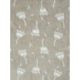 thumbnail image 7 of Modern Moments by Gerber Baby & Toddler Girl Reversible Plush Blanket, Taupe, 7 of 7