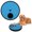 blue, variant on Dog Scratch Pad for Nails Non-Slip Dog Scratch Board with 6 Snack Compartments Rotating Dog Nail Scratch Board Removable Scratching Scratchboard Scratchpad Sandpaper for Dog Pet