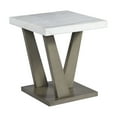thumbnail image 2 of Picket House Furnishings Graham Square End Table in Gray, 2 of 10